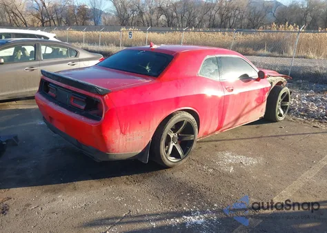 2016 Dodge Challenger Srt Hellcat z USA, uszkodzony, nr VIN 2C3CDZC96GH117365